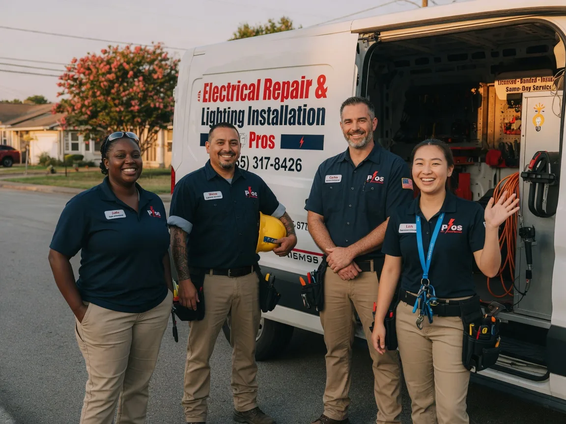 Licensed Electrician company in Paige, TX